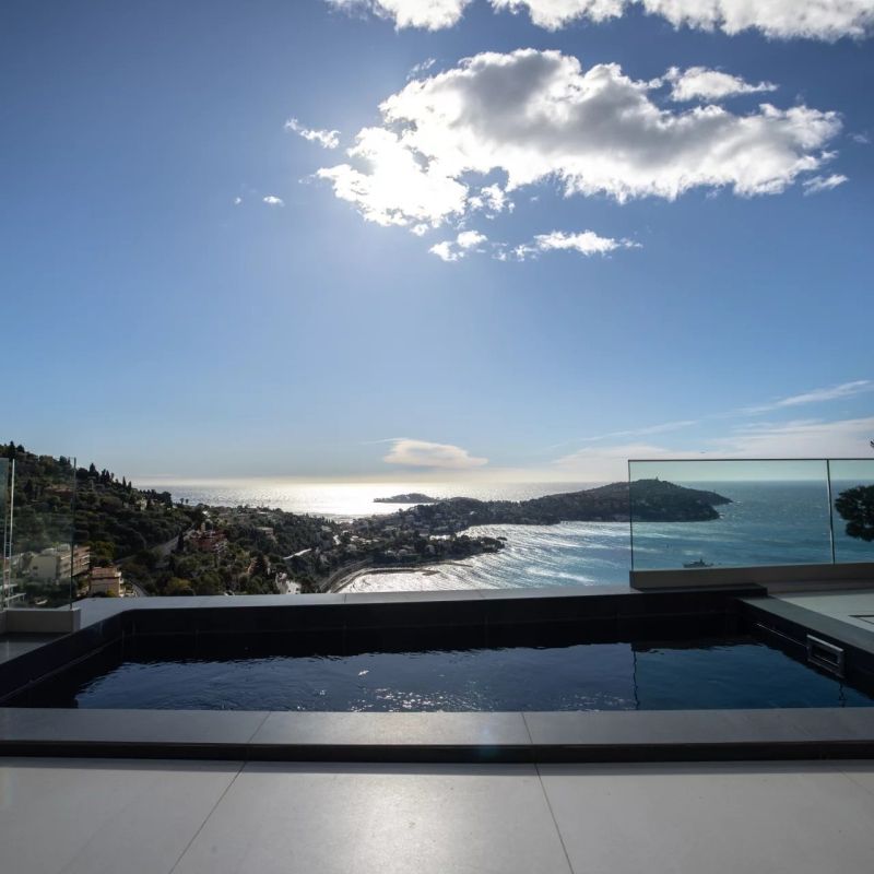 Villefranche Sur Mer - Villa Contemporaine - Hammam - Jacuzzi - Vue Mer - Photo 1