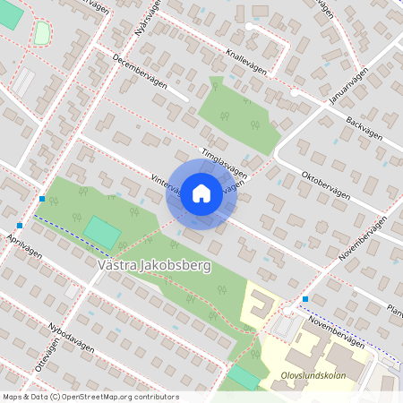 Vintervägen, Järfälla