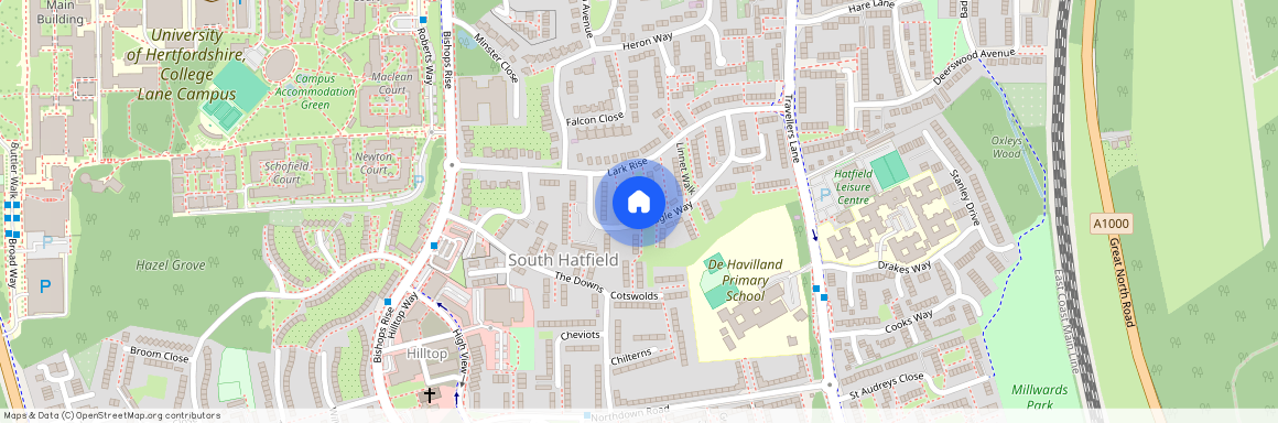 Magpie Walk, Hatfield