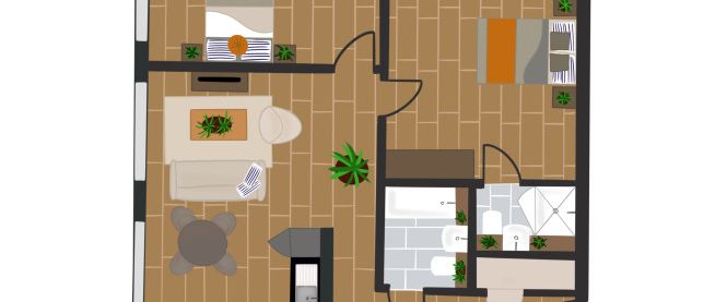 Apartment Type B3A Urban Mid-century - Photo 1