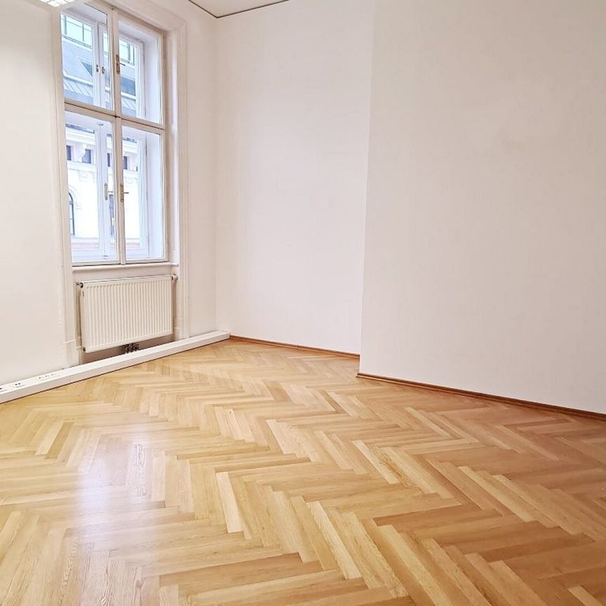 BÖRSE-NÄHE, GONZAGAGASSE, gepflegte 132 m2 Altbau, 3 Zimmer, Extraküche, 2 Bäder, Parketten, U2/U4-Nähe - Foto 1