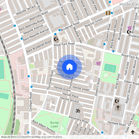 Harold Walk, Hyde Park, Leeds