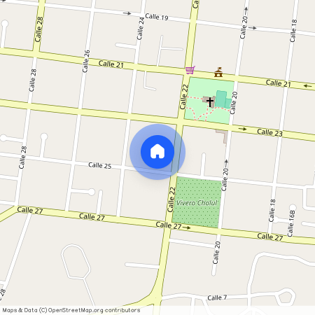 Calle 25, Cholul, Mérida, Yucatán, 97130, México