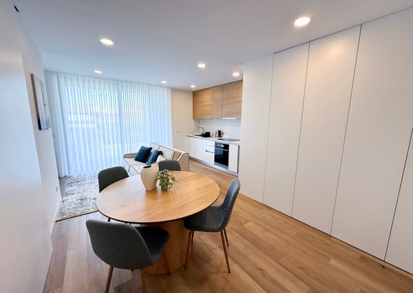 Fully furnished new 1 bedroom flat in Aveiro!