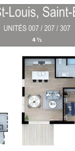 Appartements neufs 4 ½ à louer – Saint-Eustache - Photo 3