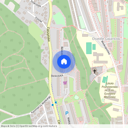 ul. Kaszubska, Jastrzębie-Zdrój, śląskie