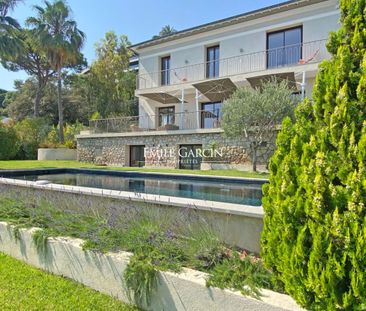 A louer, Cannes, maison contemporaine, vue mer imprenable - Photo 3