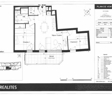 Location appartement 3 pièces, 58.49m², Challans - Photo 5
