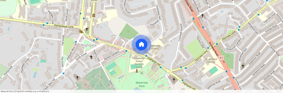 Cholmeley Park, Cholmeley Lodge N6