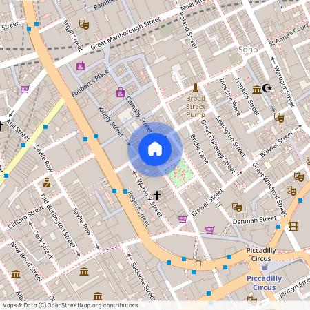 Upper John Street, London, Greater London, Soho, W1F