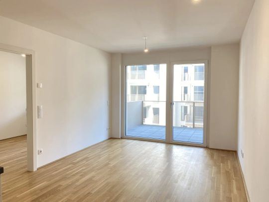 Modernes Wohnen im 7. Stock - Neuwertige 2-Zimmer Wohnung nahe Kagraner Platz - Photo 1