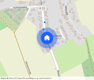 Toller Ausblick - Helle Zwei-Zimmer-Wohnung in ruhigem Zweifamilien... - Foto 1