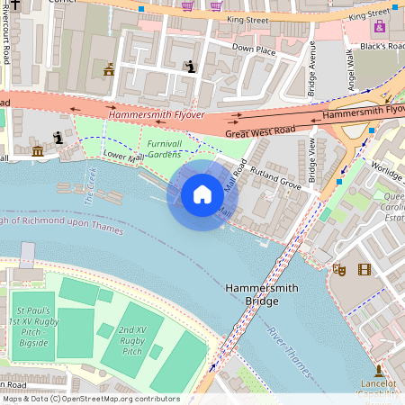 Lower Mall, Hammersmith Riverside, W6