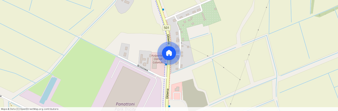 ul. Kartuska, Przejazdowo, Pruszcz Gdański, gdański, pomorskie