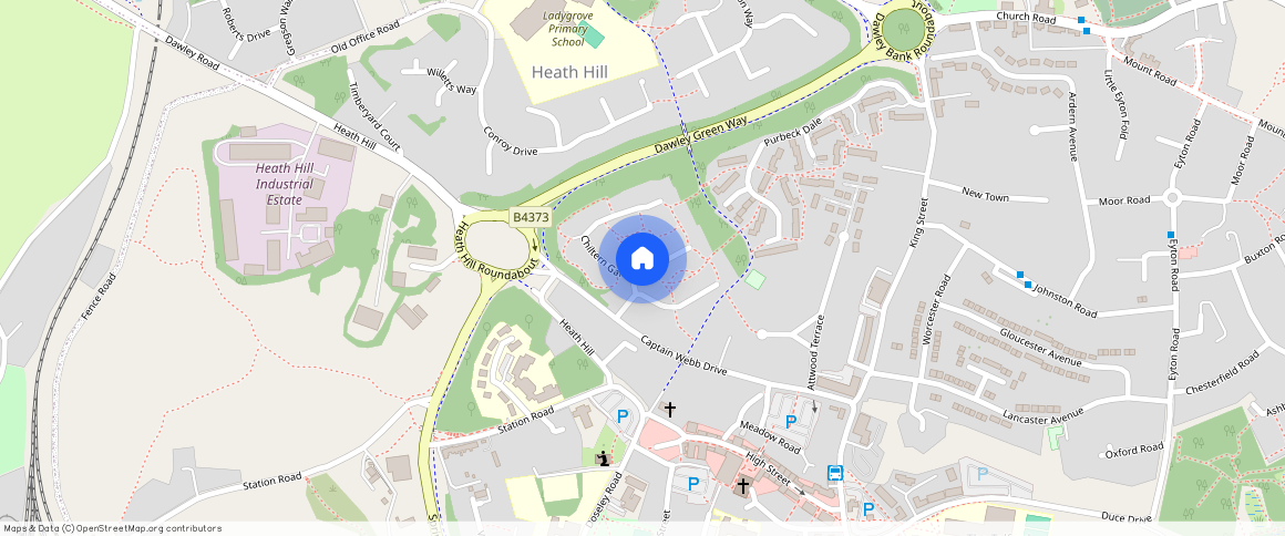 Chiltern Gardens, Dawley, Telford, TF4