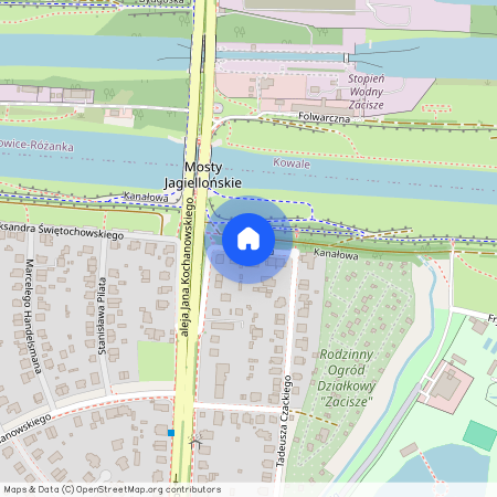 ul. Na Końcu, Zacisze, Śródmieście, Wrocław, dolnośląskie