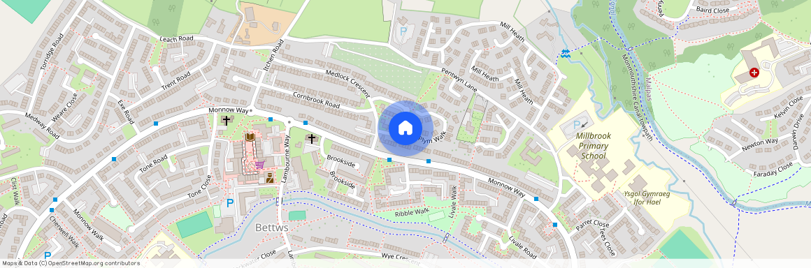 Plym Walk, Newport, NP20