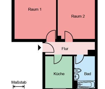 Demnächst frei! 2-Zimmer-Wohnung in Hemer Mitte - Photo 4