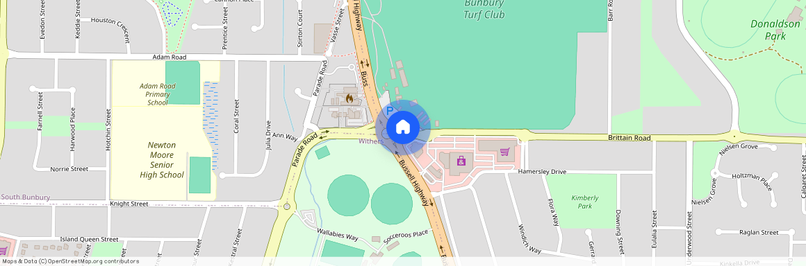 Carey Park, Bunbury Region