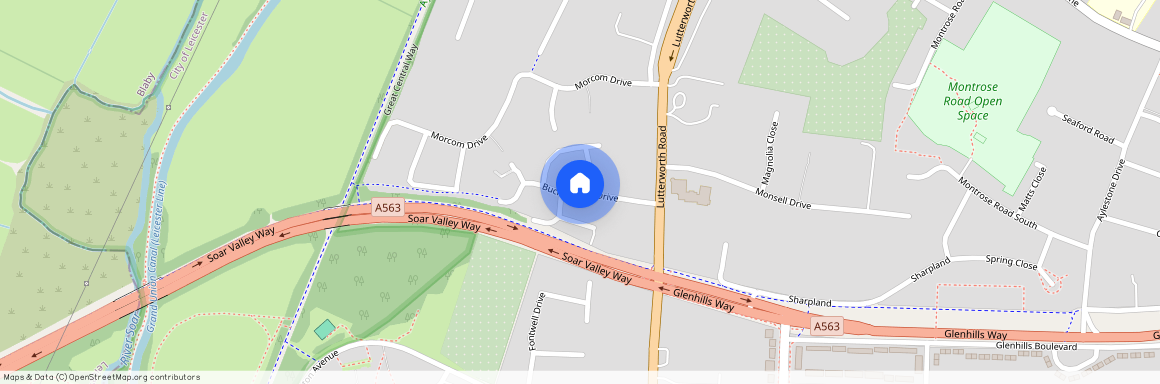 Buckingham Drive, Leicester LE2