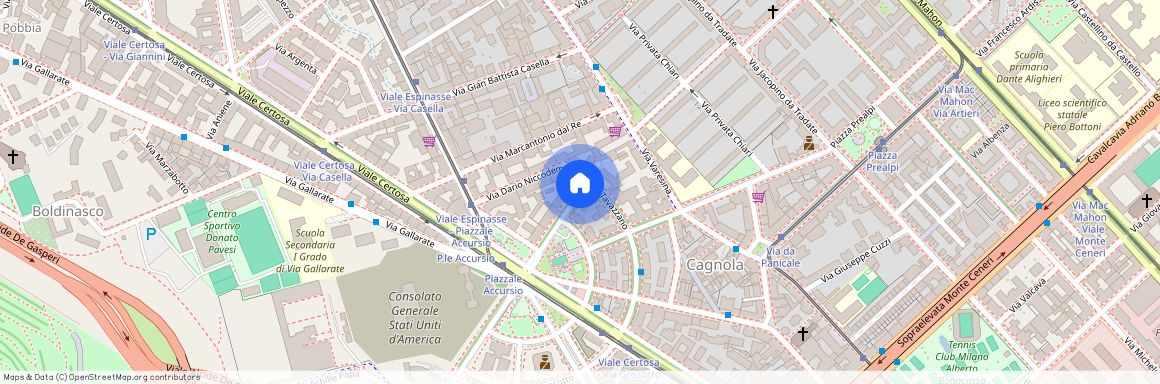 Via Fridtjof Nansen, Milan, Lombardy 20156