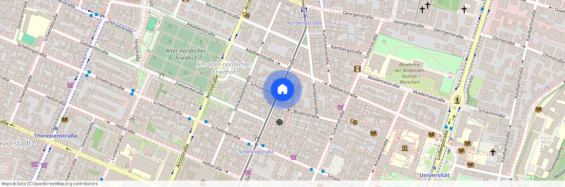 Barer Straße 80, 80799 München - Maxvorstadt