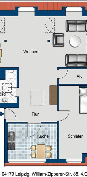 William-Zipperer-Str. 88, 04179 Leipzig OT Altlindenau - Foto 2