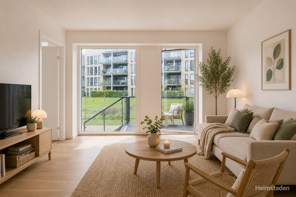 Moderne 3-værelses lejlighed med altan i attraktive Engbyen, Risskov - Photo 1