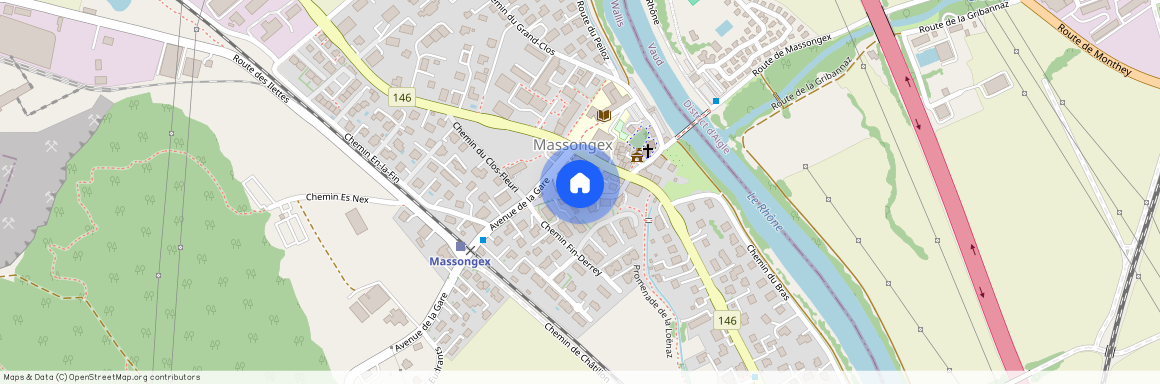 Rue du Comte Riant 3-5, 1869 MASSONGEX