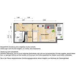 Wohnung Nr. 305/129/13 - Foto 3