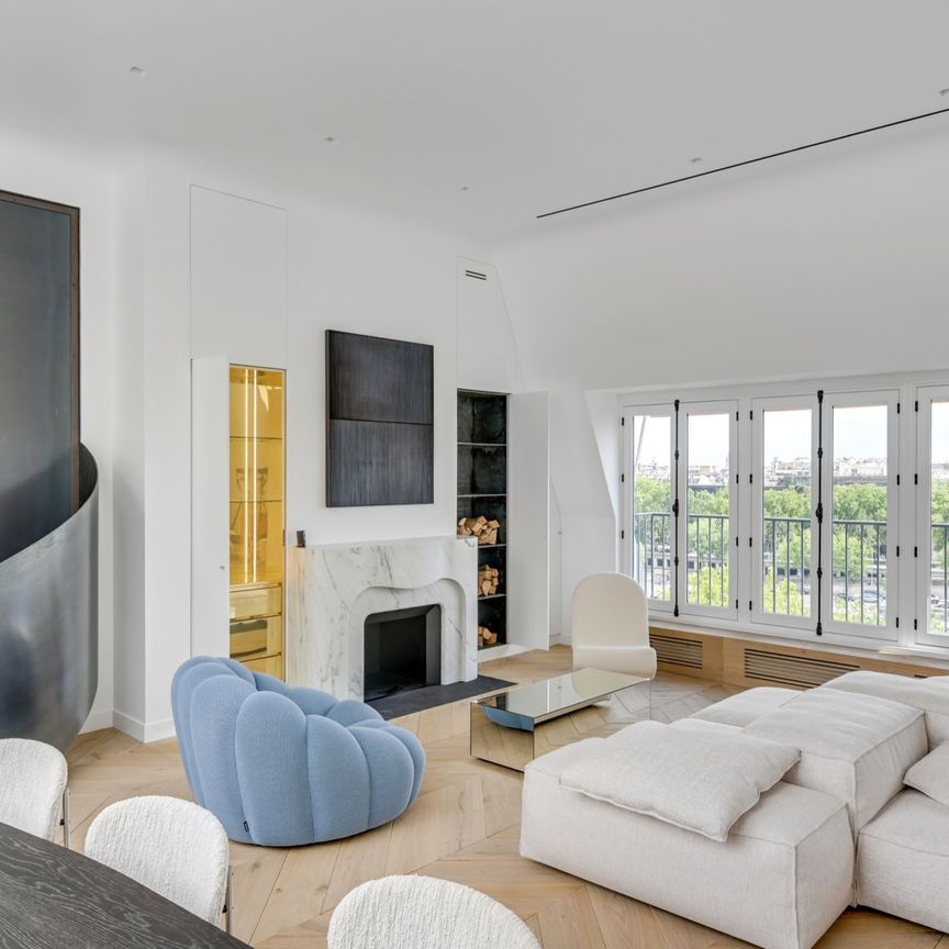 Location Appartement de luxe Paris 16 4 Pièces 218 m² - Photo 1