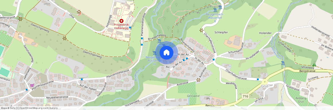 In der Au 38, 8706 Meilen