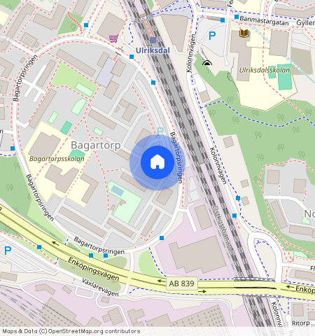 Bagartorpsringen **, Ulriksdal