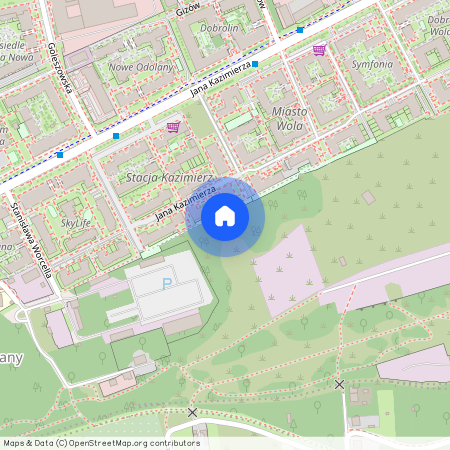 ul. Jana Kazimierza, Odolany, Wola, Warszawa, mazowieckie