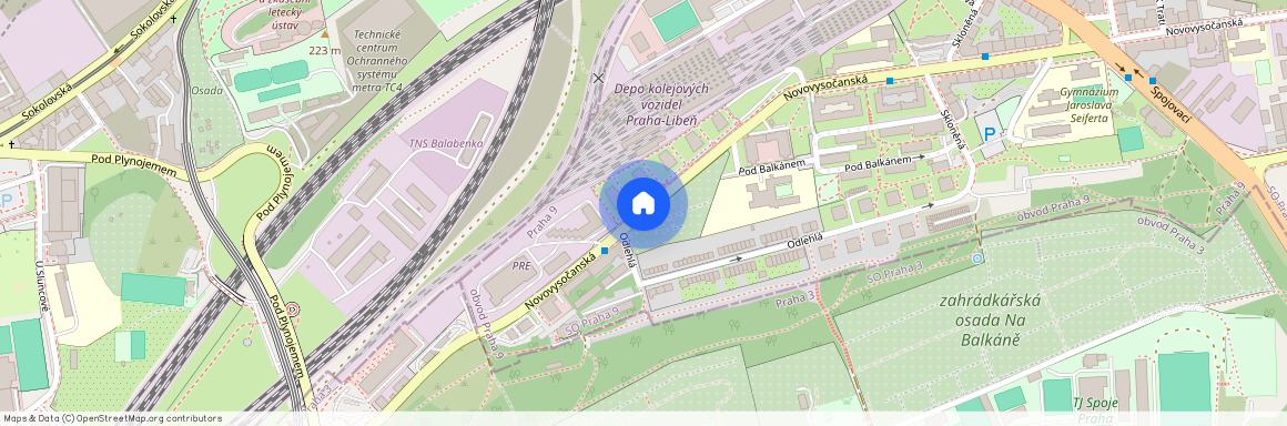ulice Novovysočanská, Praha 9 – Libeň