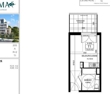 location Appartement T1 DE 19.81m² À MONTPELLER - Photo 1