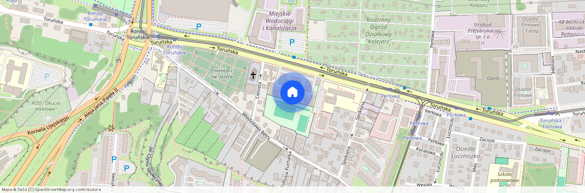 ul. Toruńska, Kapuściska, Bydgoszcz, kujawsko-pomorskie