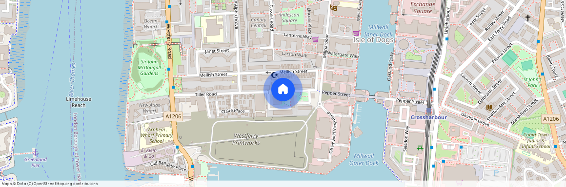 Tiller Road, E14, Canary Wharf, London, E14