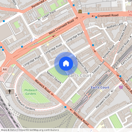 Nevern Square, Earls Court, London, SW5