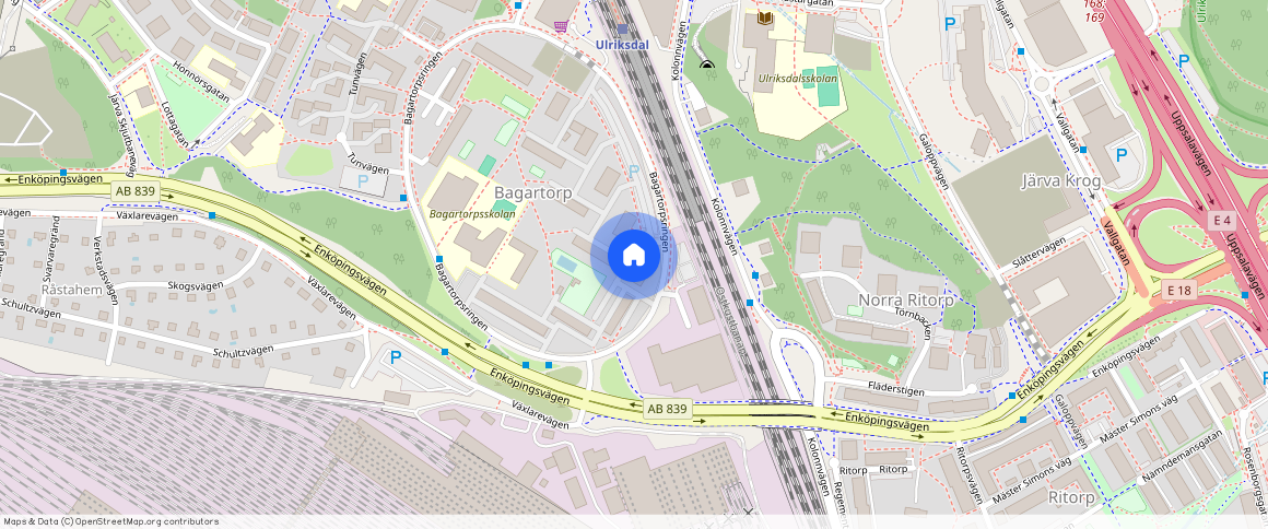 Bagartorpsringen 80, Ulriksdal