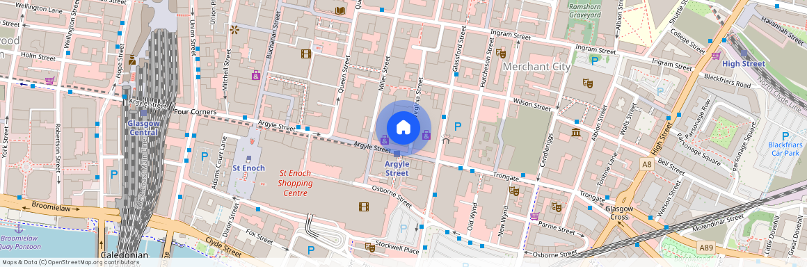 Virginia Street Flat 2/1, Merchant City, G1 1TS