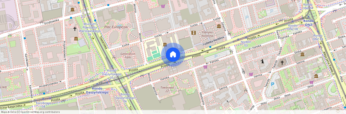 ul. Prosta, Mirów, Wola, Warszawa, mazowieckie