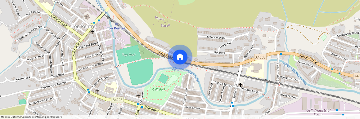 Ystrad Road, Pentre, CF41