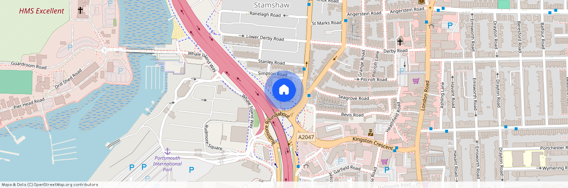 Flat 9 Rudmore Court, PO2 8SS