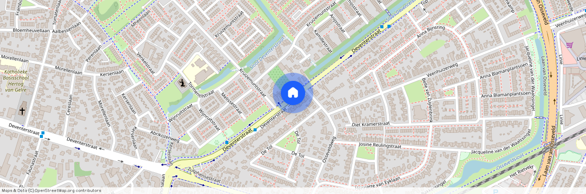 Zevenhuizen, 7322 JJ, Deventerstraat, Apeldoorn