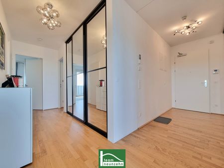 SKYVIEW – Einzigartige Penthouse Wohnung mit atemberaubendem Fernblick – 4 Zimmer mit großzügiger Außenfläche – City Gate – U1 Leopoldau - Photo 5