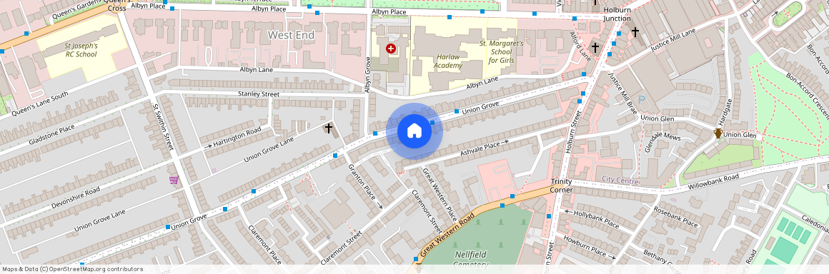 Union Grove, City Centre, Aberdeen, AB10