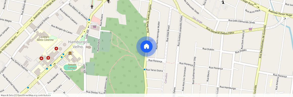 Rua Barão Santo Ângelo, Hamburgo Velho, Novo Hamburgo - RS, 93540-290, Brazil