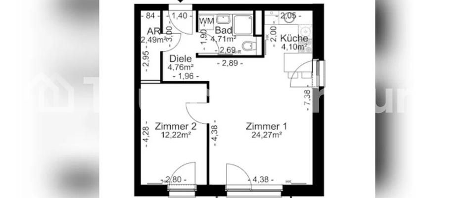 TAUSCHWOHNUNG Suche 3 Zimmer - Foto 1