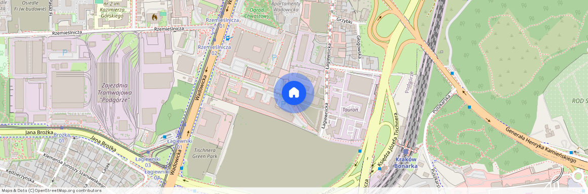 ul. Łagiewnicka, Stare Podgórze, Podgórze, Kraków, małopolskie